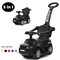 Costway 3 in 1 Ride on Push Car Toddler Stroller Sliding Car w/Music White\Black\Blue\Pink\Red